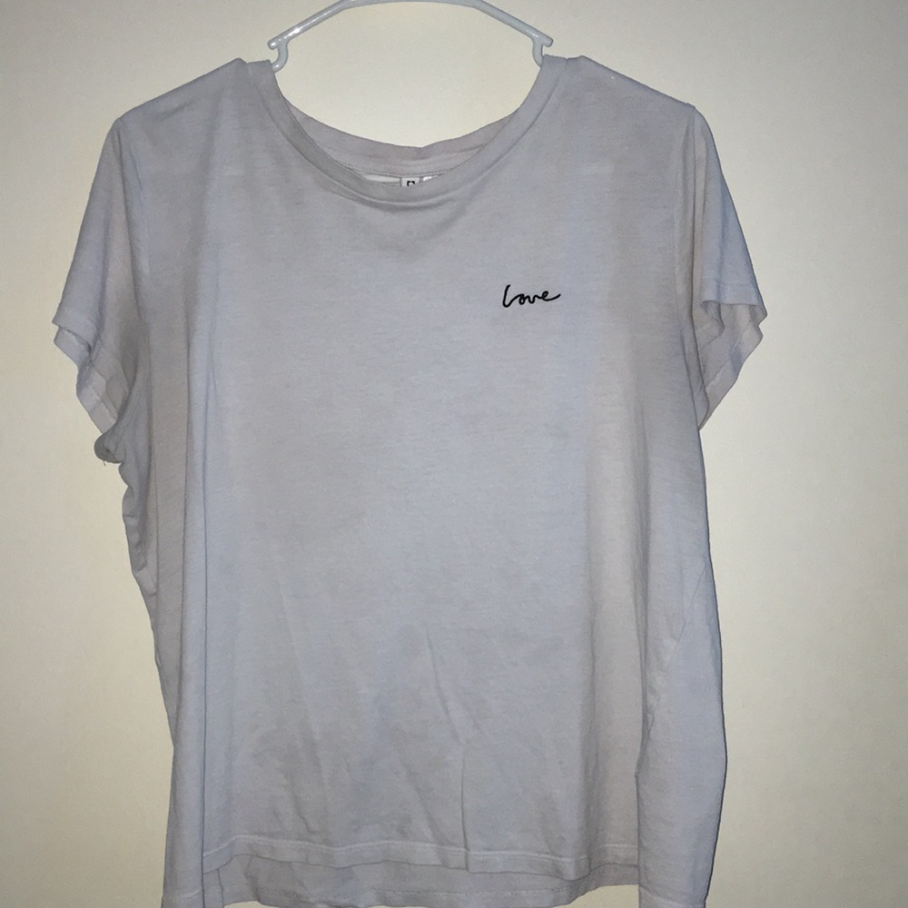White love shirt
